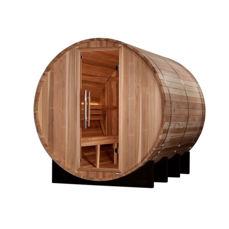 Golden Designs Klosters Barrel Traditional Sauna (GDI-B006-01)