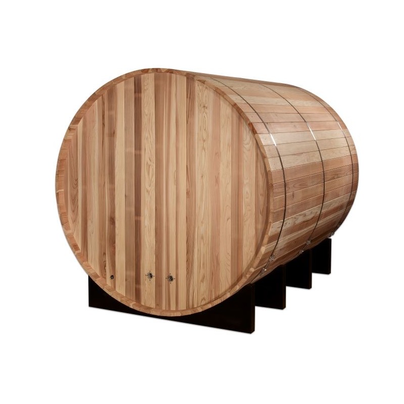 Golden Designs Klosters Barrel Traditional Sauna (GDI-B006-01)