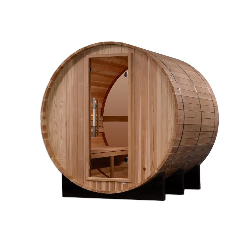 Golden Designs Zurich Barrel Traditional Sauna (GDI-B024-01)