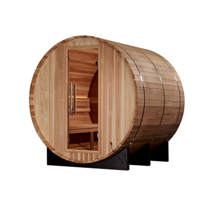 Golden Designs Zurich Barrel Traditional Sauna (GDI-B024-01)