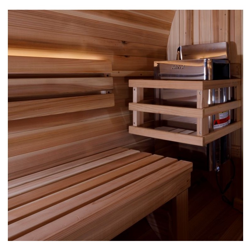 Golden Designs Zurich Barrel Traditional Sauna (GDI-B024-01)