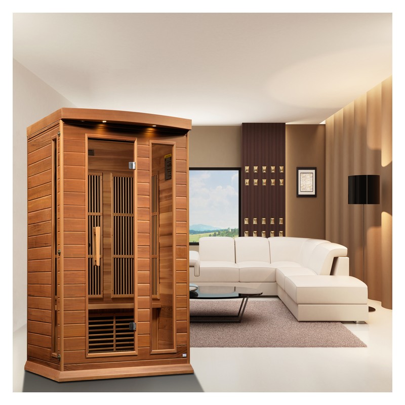 Maxxus 3-Person Low EMF (Under 8MG) FAR Infrared Sauna