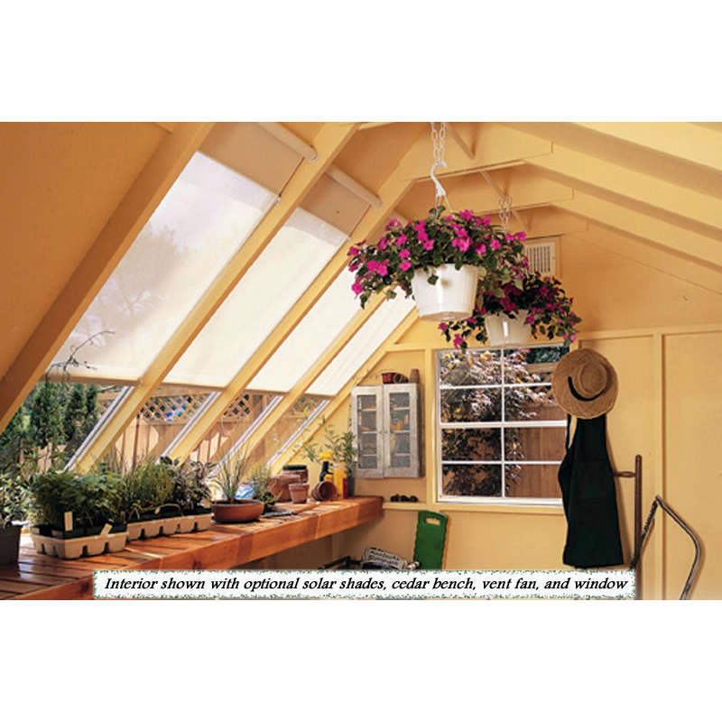 Handy Home Phoenix 8x10 Solar Shed Greenhouse Kit (18147-4)