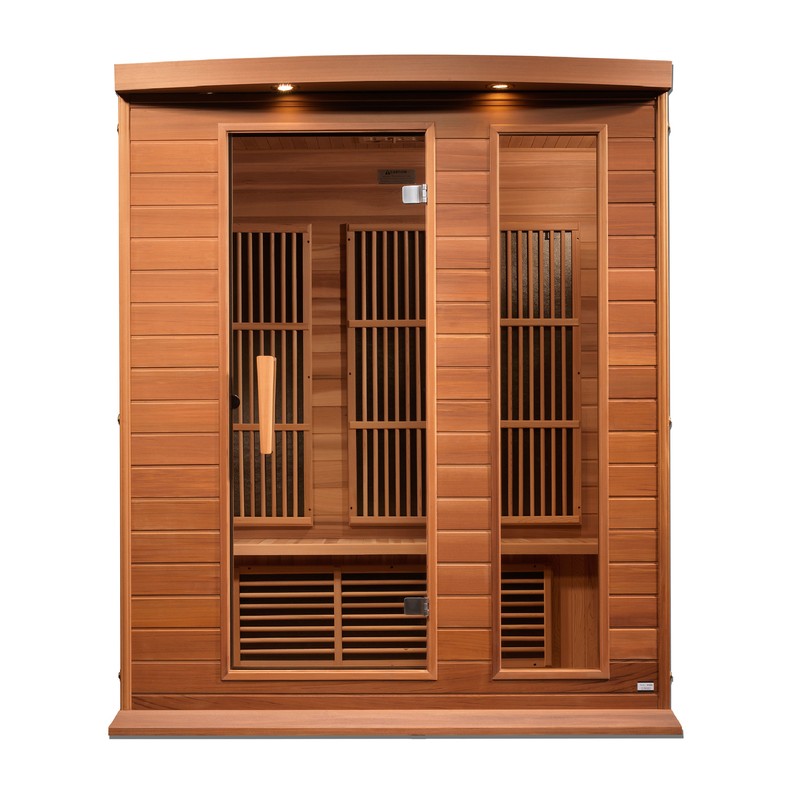 Maxxus 3-Person Low EMF (Under 8MG) FAR Infrared Sauna