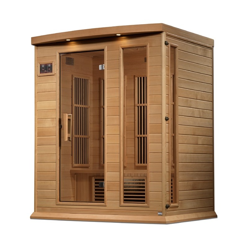 Maxxus Sauna 3-Person Near Zero EMF FAR Infrared Sauna (MX-K306-01-ZF)