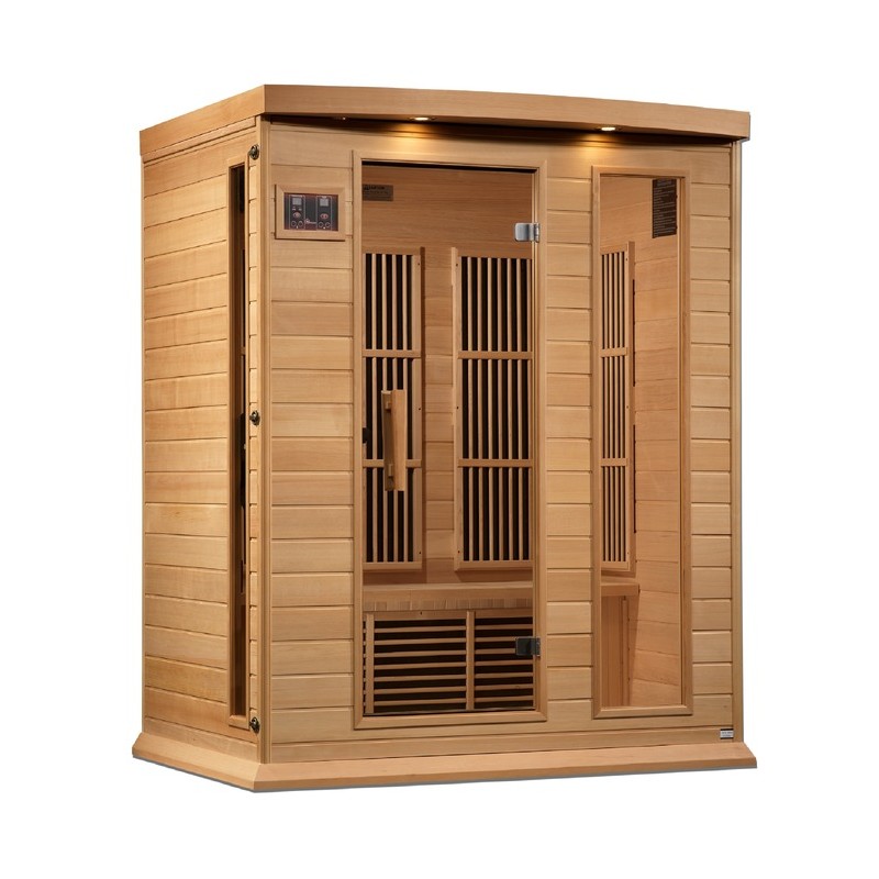 Maxxus Sauna 3-Person Near Zero EMF FAR Infrared Sauna (MX-K306-01-ZF)