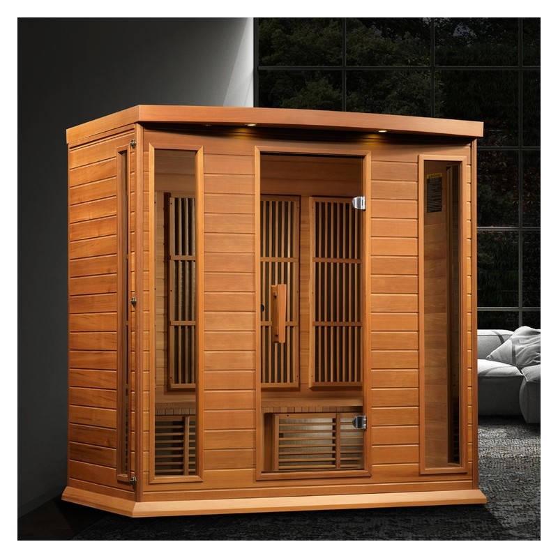 Maxxus 4-Person Low EMF (Under 8MG) FAR Sauna