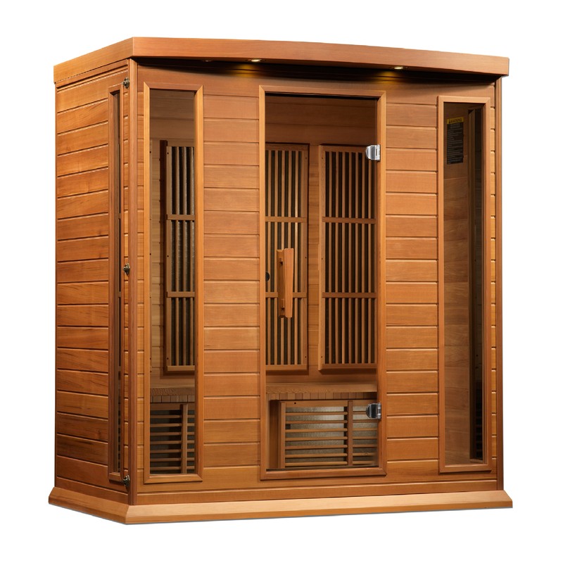 Maxxus 4-Person Low EMF (Under 8MG) FAR Sauna - (MX-K406-01 CED)