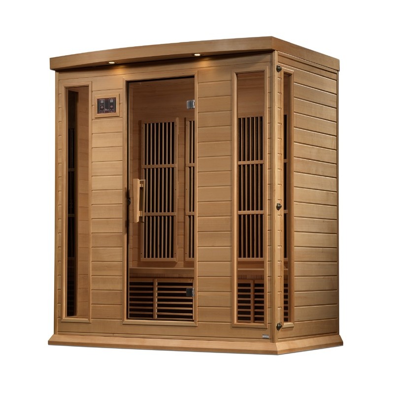 Maxxus Sauna 4-Person Near Zero EMF FAR Infrared Sauna (MX-K406-01-ZF)