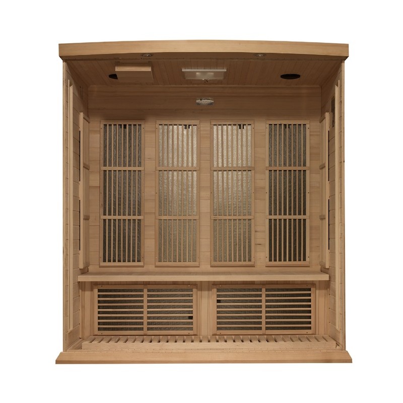 Maxxus Sauna 4-Person Near Zero EMF FAR Infrared Sauna (MX-K406-01-ZF)
