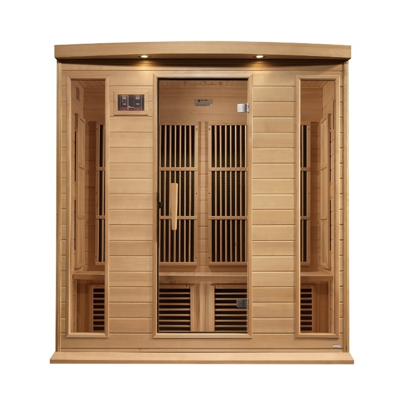 Maxxus Sauna 4-Person Near Zero EMF FAR Infrared Sauna (MX-K406-01-ZF)