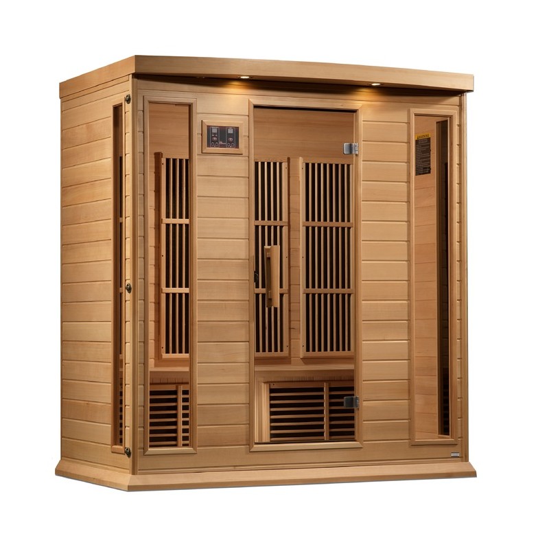 Maxxus Sauna 4-Person Near Zero EMF FAR Infrared Sauna (MX-K406-01-ZF)