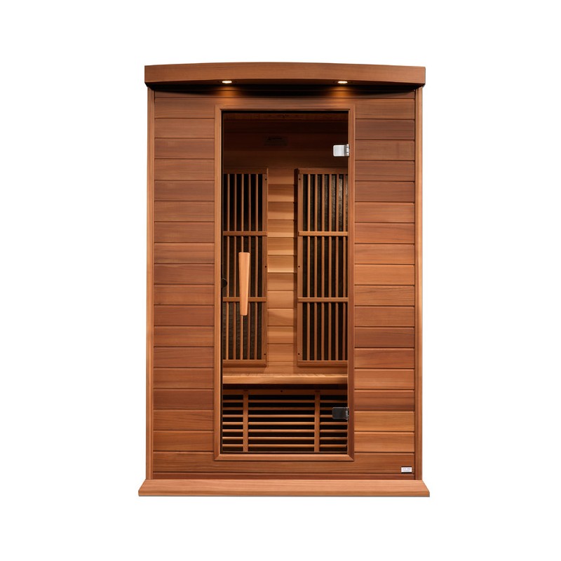 Maxxus Sauna 2-Person Near Zero EMF FAR Infrared Sauna (MX-K206-01-ZF CED)