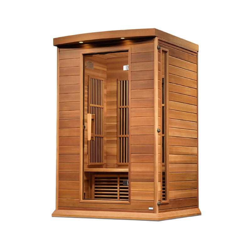Maxxus Sauna 2-Person Near Zero EMF FAR Infrared Sauna (MX-K206-01-ZF CED)