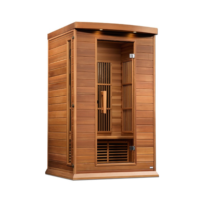Maxxus Sauna 2-Person Near Zero EMF FAR Infrared Sauna (MX-K206-01-ZF CED)