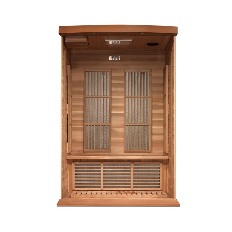 Maxxus 2-Person Near Zero EMF FAR Infrared Sauna (MX-K206-01-ZF CED)