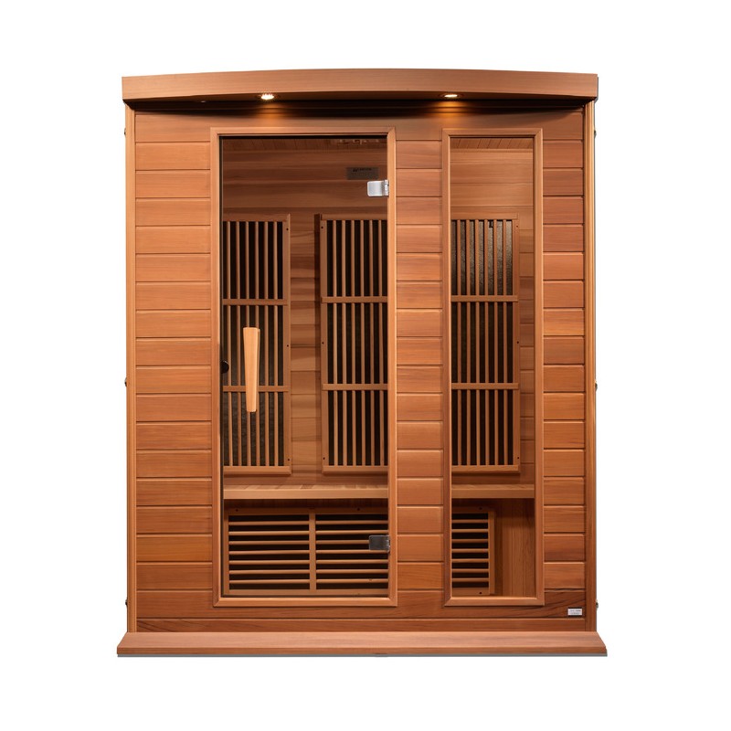 Maxxus Sauna 3-Person Near Zero EMF FAR Infrared Sauna (MX-K306-01-ZF CED)