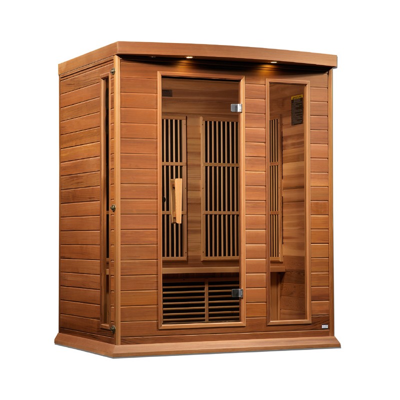 Maxxus Sauna 3-Person Near Zero EMF FAR Infrared Sauna (MX-K306-01-ZF CED)