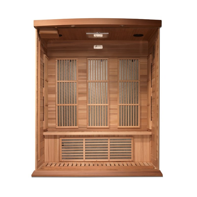 Maxxus 3-Person Near Zero EMF FAR Infrared Sauna (MX-K306-01-ZF CED)