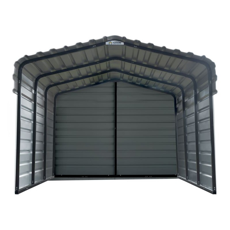Arrow 3-sided 10X15x07 Carport Kit - Eggshell (CPH101507ECL3)
