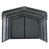 Arrow 3-Sided 10x15x7 Steel Carport Kit - Charcoal (CPHC101507ECL3) Arrow 3-Sided 10x15x7 Steel Carport Kit - Charcoal (CPHC101507ECL3)