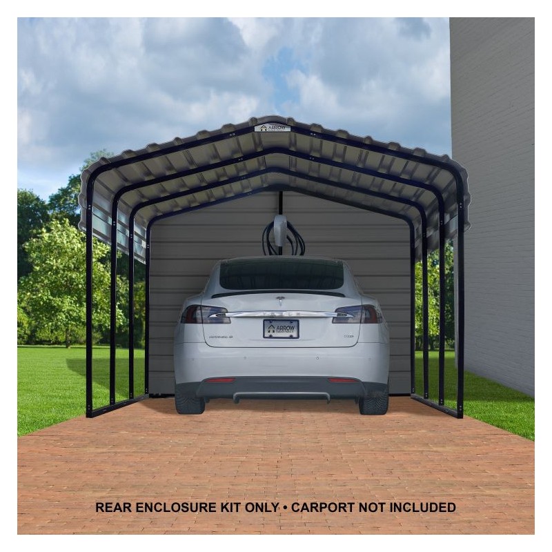 Arrow Steel 10x7 Rear Wall Carport Kit (ECL1007CCXR)
