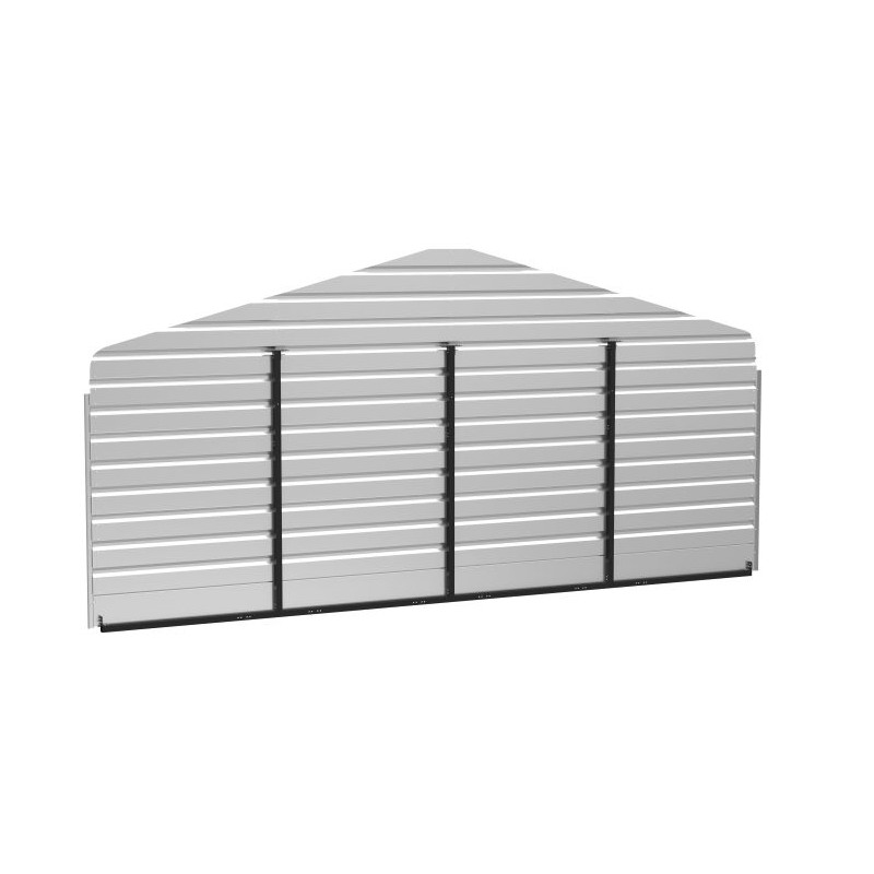 Arrow Steel 20x7 Rear Wall Carport Kit - Eggshell (ECL2007EGXR)