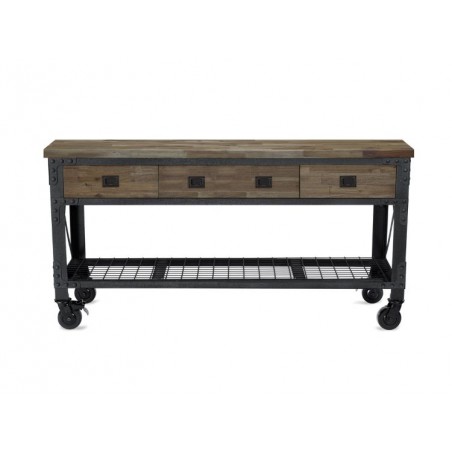 Duramax 72"x24" Industrial Workbench with Wood Top - Macadamia (68001M) Duramax 72"x24" Industrial Workbench with Wood Top - Macadamia (68001M)