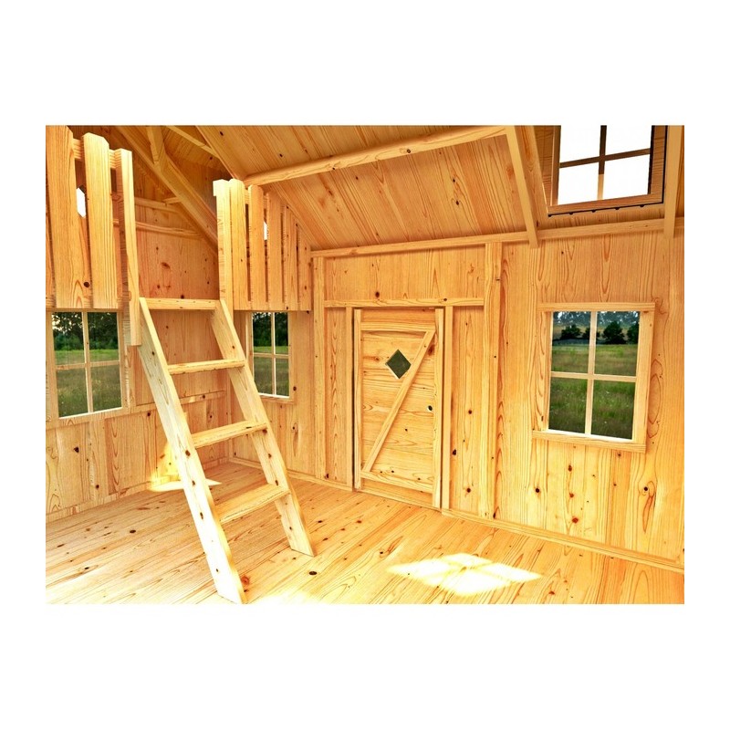 Palmako Marie 9x6 Wood Playhouse Kit (EL16-1929)