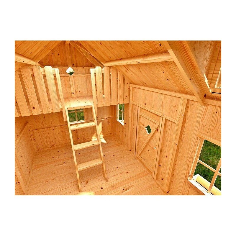 Palmako Marie 9x6 Wood Playhouse Kit (EL16-1929)