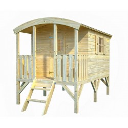 Palmako Huck 6x7 Wood Playhouse Kit (EL16-1827)
