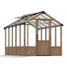 Palram - Canopia Natura 8' x 12' Cedar Greenhouse - Brown (HG5704) Palram - Canopia Natura 8' x 12' Cedar Greenhouse - Brown (HG5704)