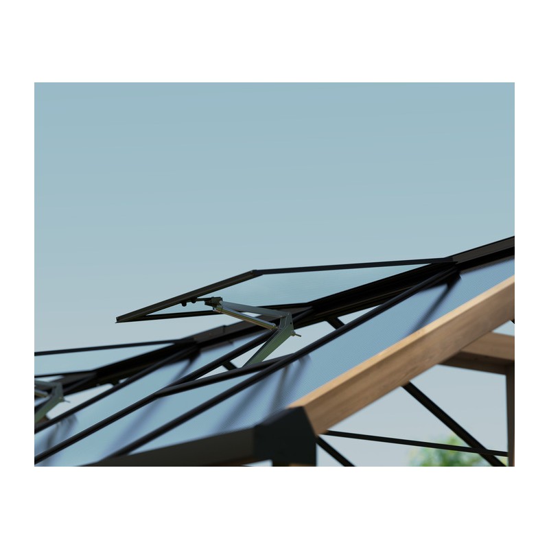 Palram - Canopia Natura 8' x 12' Cedar Greenhouse - Brown (HG5704)