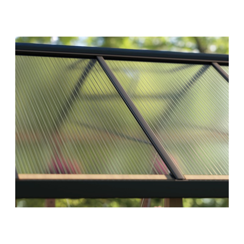 Palram - Canopia Natura 8' x 17' Cedar Greenhouse - Brown (HG5705)