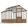 Palram - Canopia Natura 8' x 17' Cedar Greenhouse - Brown (HG5705) Palram - Canopia Natura 8' x 17' Cedar Greenhouse - Brown (HG5705)