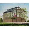 Palram - Canopia Natura 8' x 17' Cedar Greenhouse - Brown (HG5705) Palram - Canopia Natura 8' x 17' Cedar Greenhouse - Brown (HG5705)