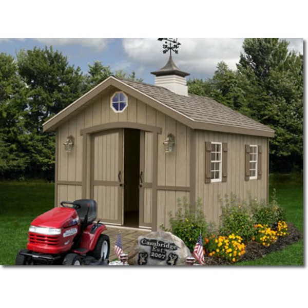 best barns cambridge 10x20 wood storage shed kit