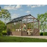 Palram - Canopia Natura 8' x 22' Cedar Greenhouse - Brown (HG5706) Palram - Canopia Natura 8' x 22' Cedar Greenhouse - Brown (HG5706)