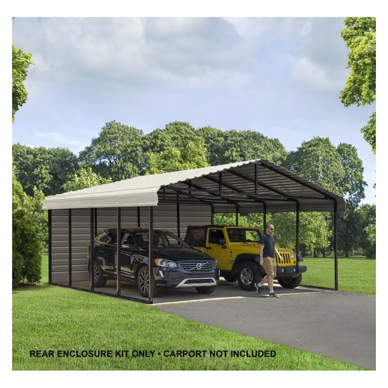 Arrow 20x9 Rear Wall Carport Kit (ECL2009EGXR)