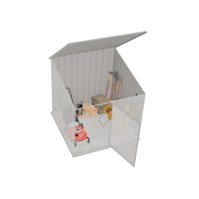 Absco Utility 5x5 Metal Pool Pump Shed (AB1071)