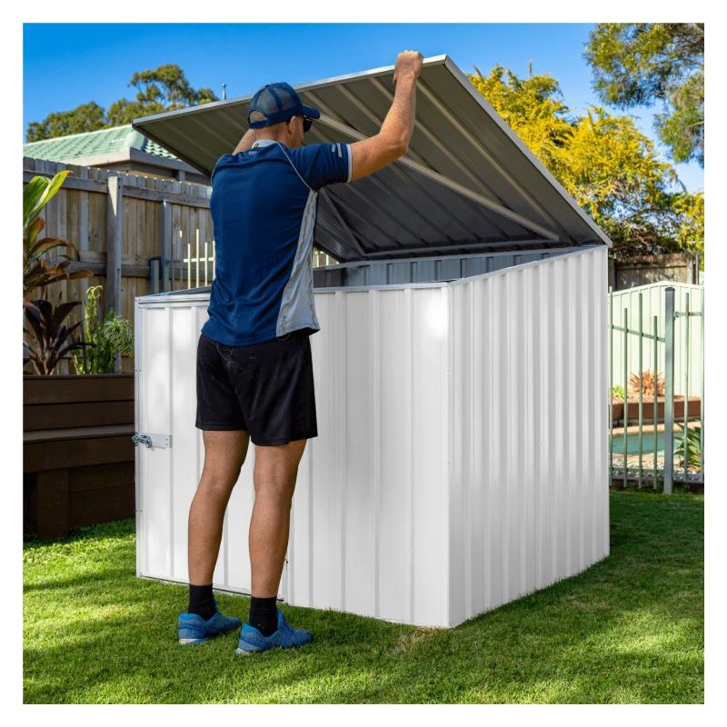 Absco Utility 5x5 Metal Pool Pump Shed (AB1071)