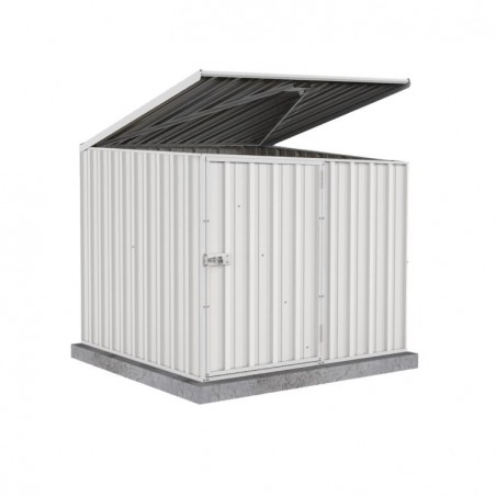 Absco Utility 5x5 Multipurpose Metal Pool Pump Shed - Surfmist (AB1071) Absco Utility 5x5 Multipurpose Metal Pool Pump Shed - Surfmist (AB1071)