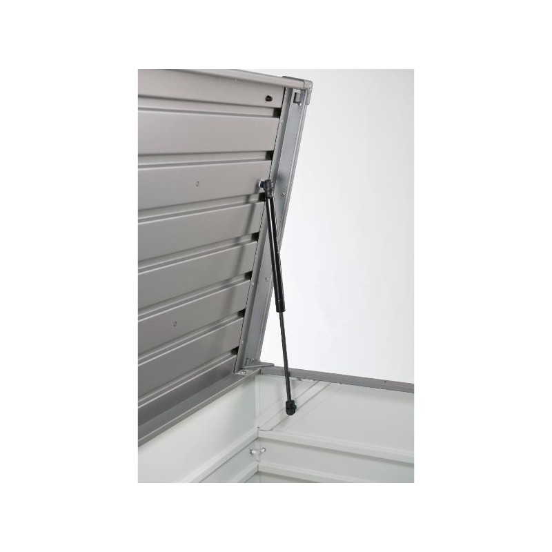 Biohort Leisure Time 120 Gallon Deck Box - Quartz Gray (BIO1008)