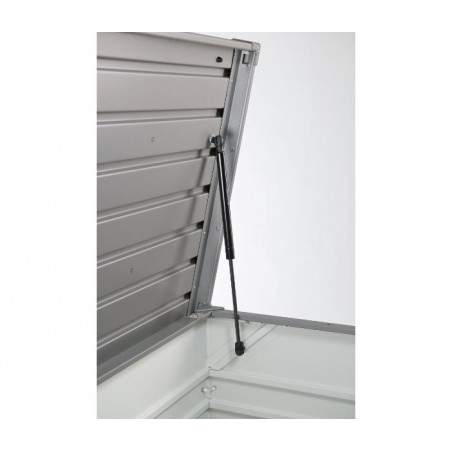 Biohort Leisure Time 120 Gallon Deck Box - Quartz Gray (BIO1008) Biohort Leisure Time 120 Gallon Deck Box - Quartz Gray (BIO1008)