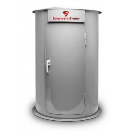TwisterPod 4 Person Occupancy Storm Shelter - Rail Grey (SATTWP04) TwisterPod 4 Person Occupancy Storm Shelter - Rail Grey (SATTWP04)