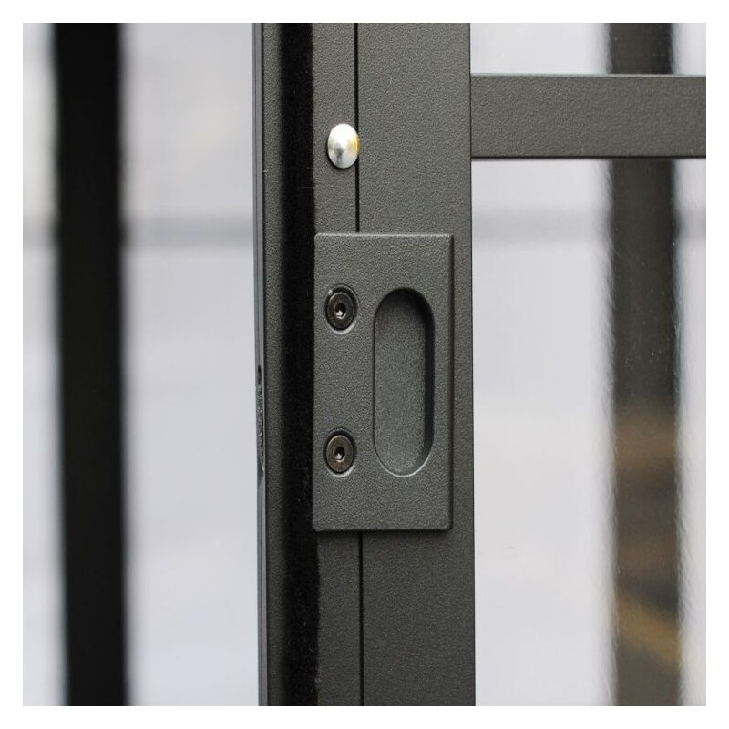 Florence - Solarium with Metal Roof 12X12 Black (41212MR-42)