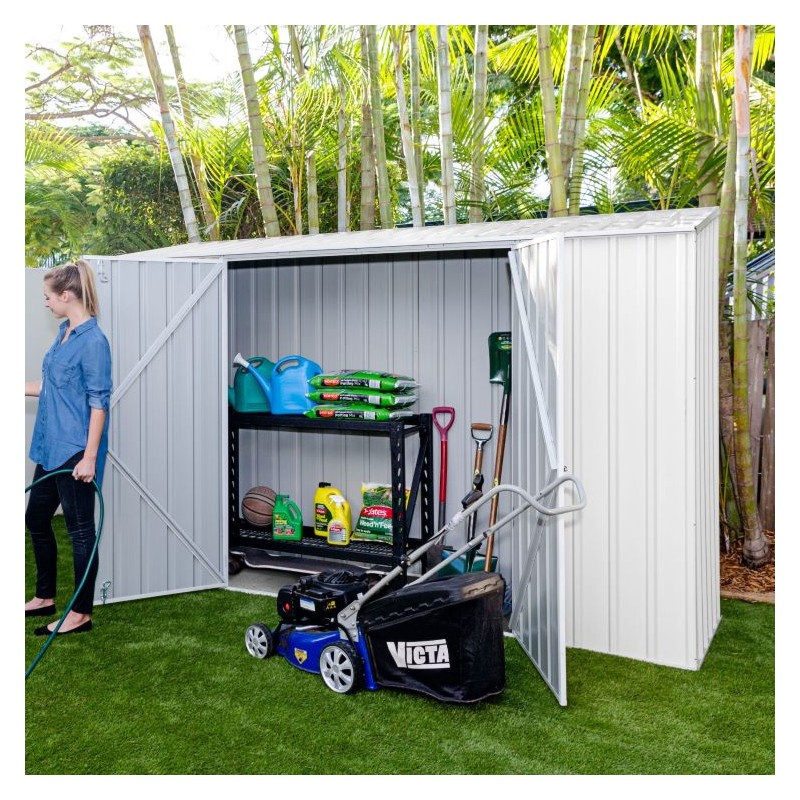 Absco Space Saver 10x2.5 Metal Garden Shed (AB1112)