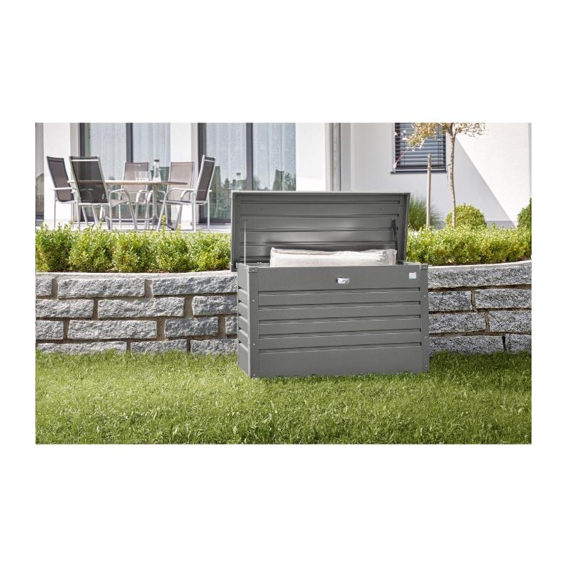Biohort Leisure Time 51 Gallon Deck Box - Quartz Gray (BIO1010)