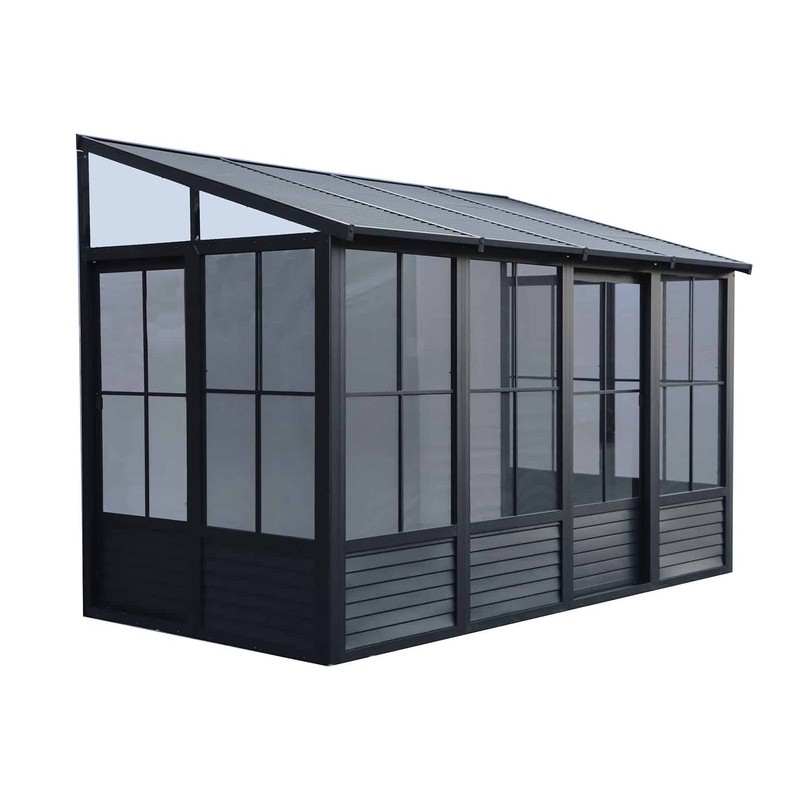 Gazebo Penguin Florence Add-A-Room 8 X 16 in Black (W1608-42)
