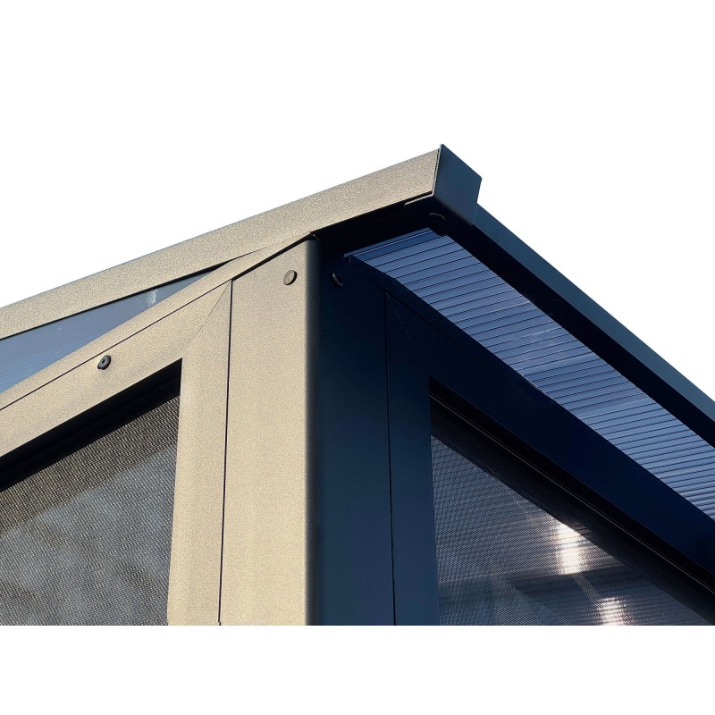 Gazebo Penguin Florence Add-A-Room 10X12 in Black (W1209-42)